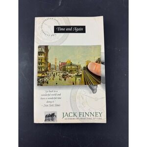 Time and Again Jack Finney 1995 Scribner Paperback Fiction Illustrated Novel